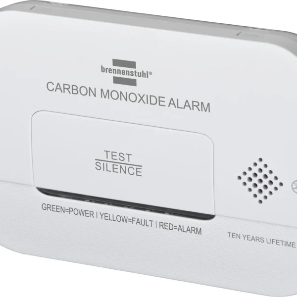 Brennenstuhl CM A 3030 carbon monoxide and gas sensor with alarm signal and LED display - whiteeng