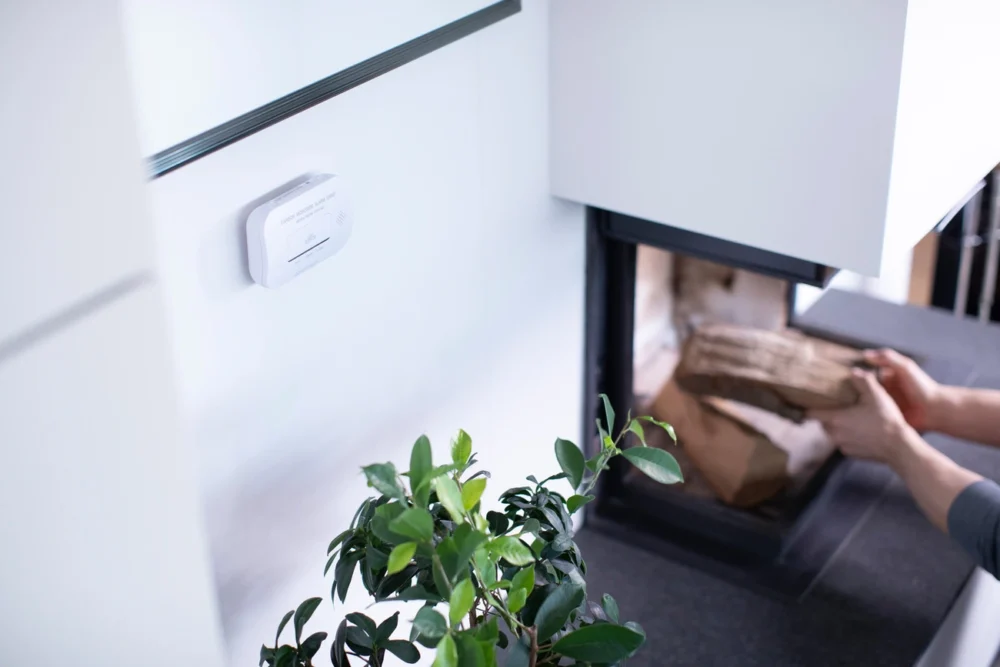 Brennenstuhl CM A 3030 carbon monoxide and gas sensor with alarm signal and LED display - whiteeng
