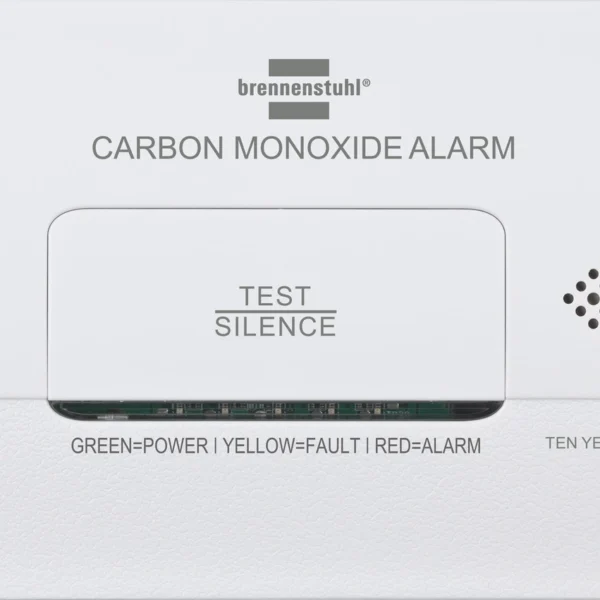 Brennenstuhl CM A 3030 carbon monoxide and gas sensor with alarm signal and LED display - whiteeng