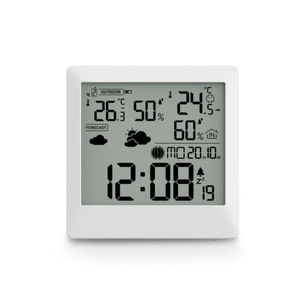 Hama Palawan Weather Station Thermometer Hygrometer - Whiteeng