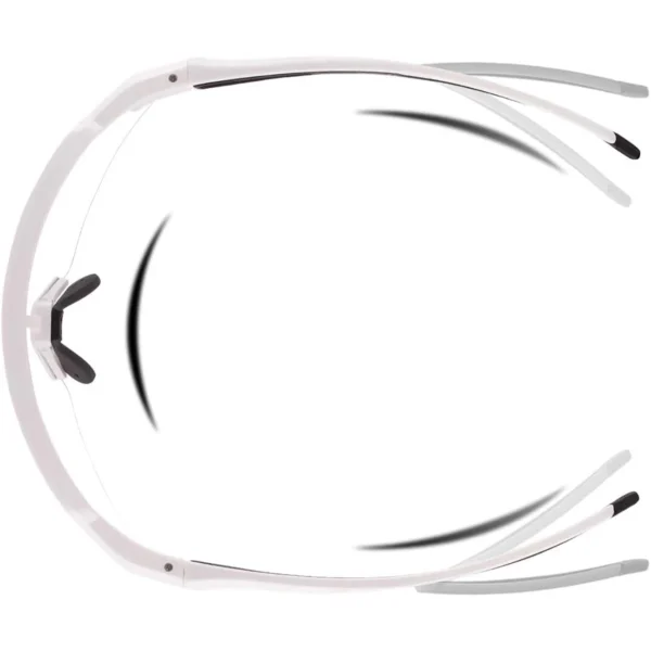 Rockbros Cycling Glasses Photochromic with UV Protection and Corrective Insert 14120008002 - USA Pattern - Whiteeng
