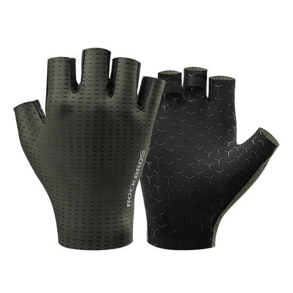 Rockbros Breathable Short Finger Cycling Gloves, Size: S - Greeneng