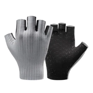 Rockbros Breathable Short Finger Cycling Gloves, Size: S - Grayeng