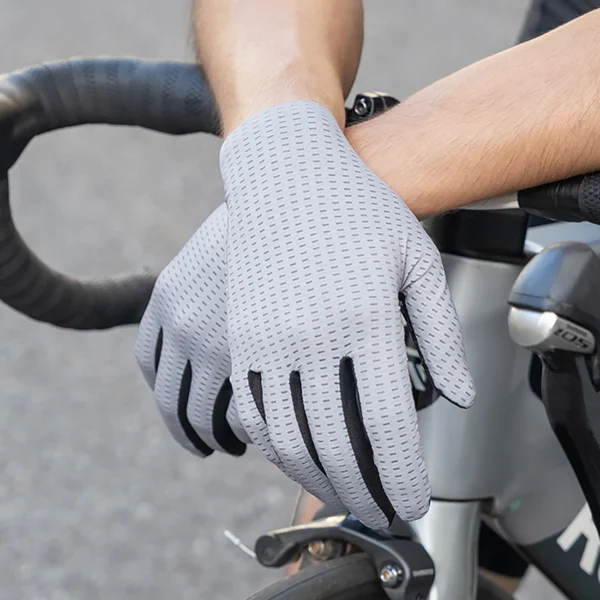 Rockbros Breathable Full Finger Cycling Gloves, Size: XL - Greeneng
