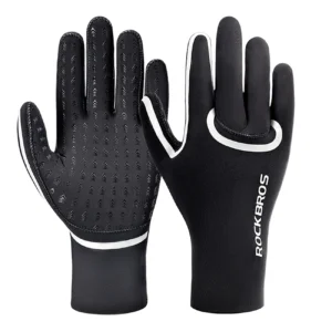 Rockbros Full Waterproof Cycling Gloves, Size: L/XL - Blackeng