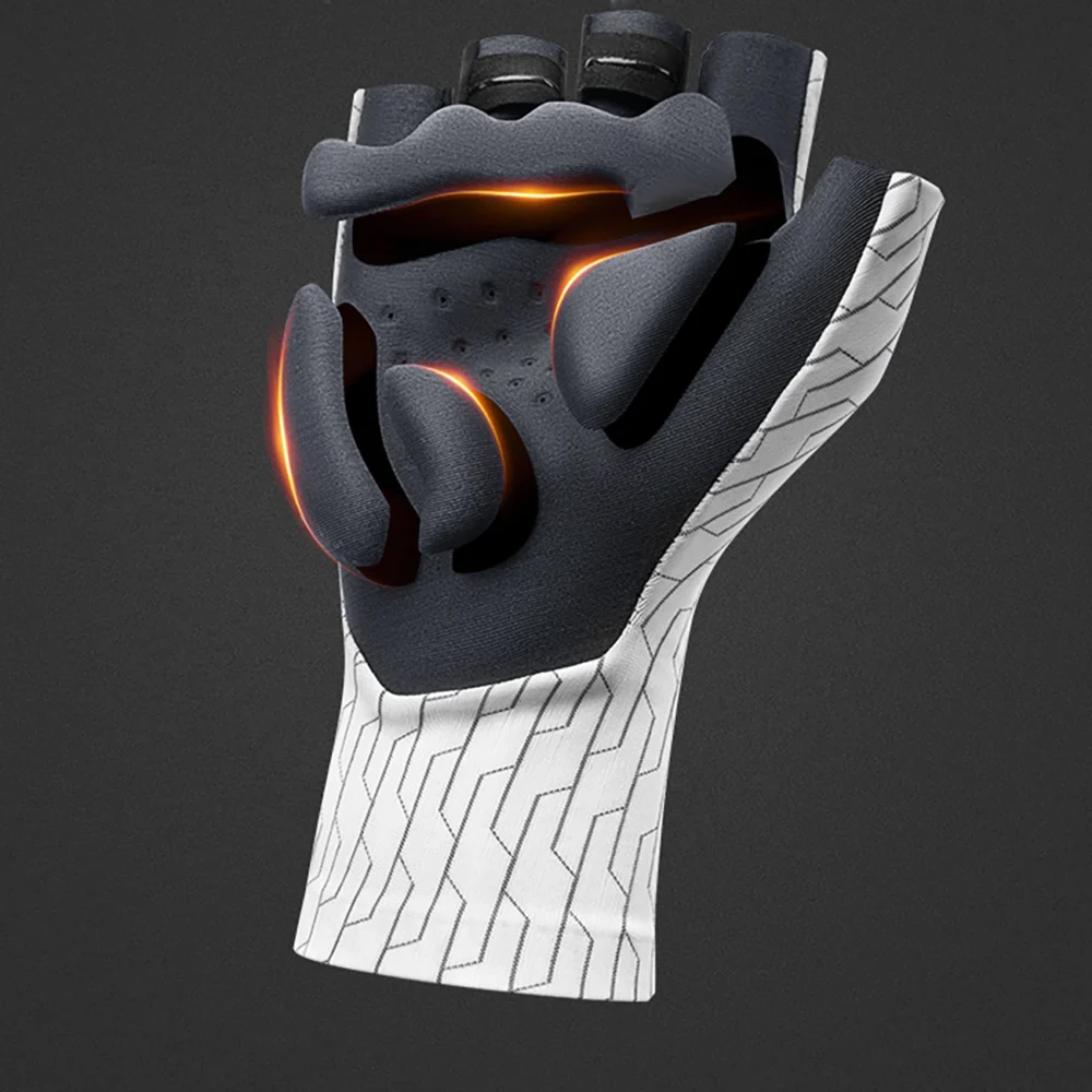 Rockbros Road Cycling Gloves Size: M - Black and Whiteeng