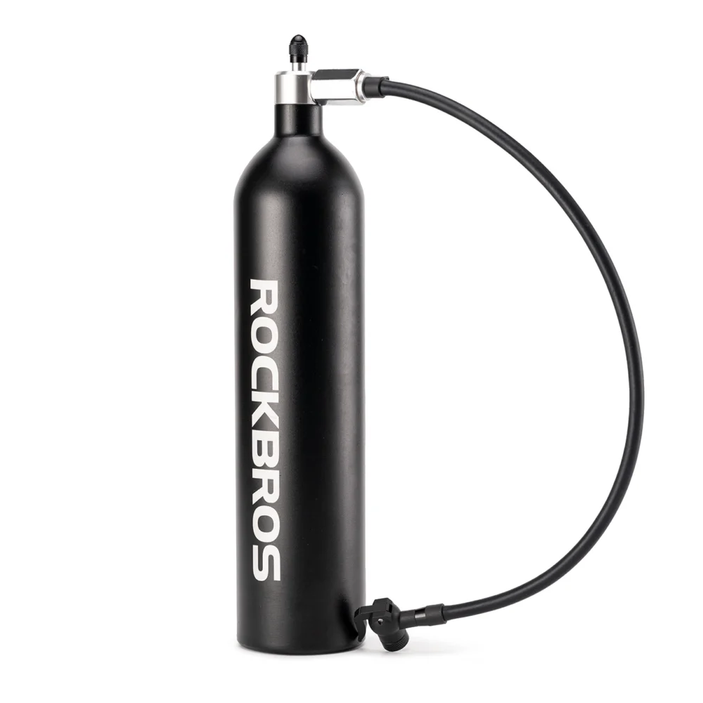Rockbros Tubeless Tire Inflator 200 PSI 1.2l - Blackeng