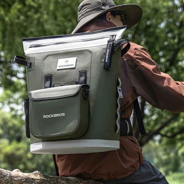 Rockbros Thermal Backpack with Insulation 18l Ergonomic - Greeneng