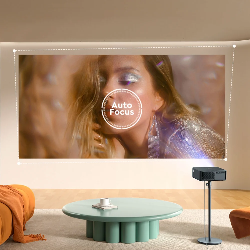 Yaber K2s Pro LCD FullHD 1080p Multimedia Projector with JBL Speakers and Subwoofer - Blackeng
