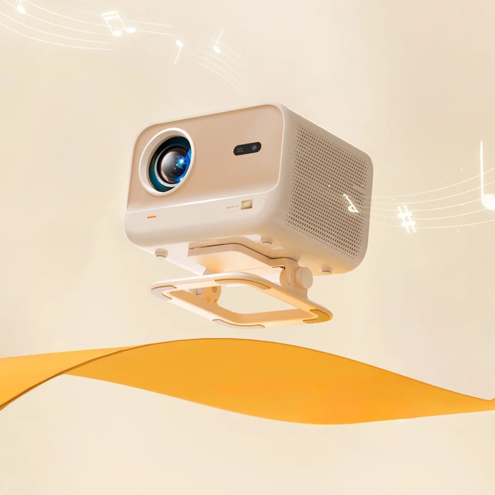 Yaber L2 Plus LCD FullHD 1080p Multimedia Projector with JBL Speakers - Beigeeng