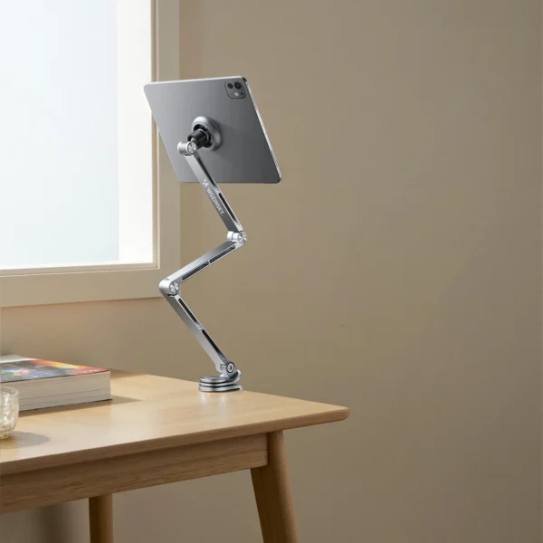Wozinsky obrotowy 360° solidny uchwyt magnetyczny na telefon tablet - grafitpol
