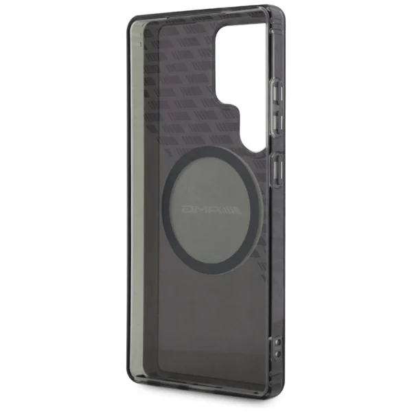 AMG Transparent Rhombs MagSafe Case for Samsung Galaxy S25 Ultra - Blackeng