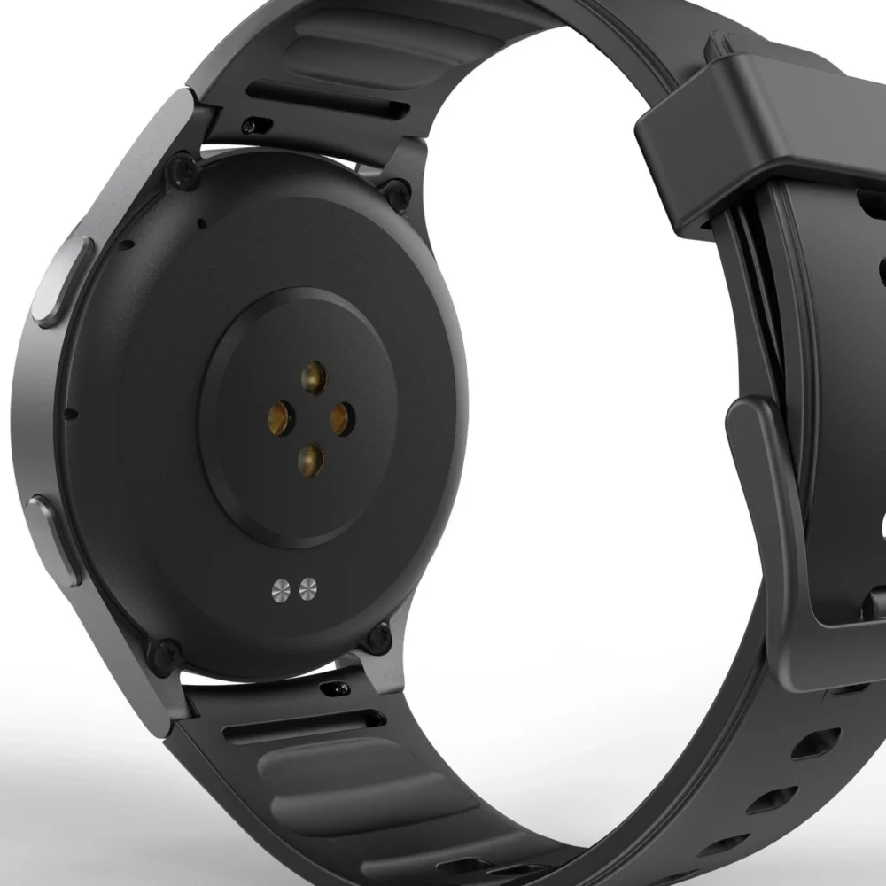 Hama 8900 GPS AMOLED Smartwatch 1.43" with Silicone Strap - Blackeng