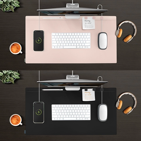 Uniq Hagen Magnetic Desk Pad Double-Sided Yellow-Grayeng