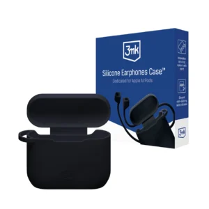 3mk Silicone AirPods Case for Apple AirPods 3rd gen. - blackeng