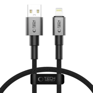 Tech-Protect Ultraboost DNA USB-A / Lightning cable 12W/2.4A 25 cm - grayeng