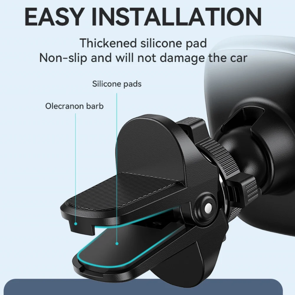 Wozinsky WUMTK magnetic phone holder for car air vent - blackeng
