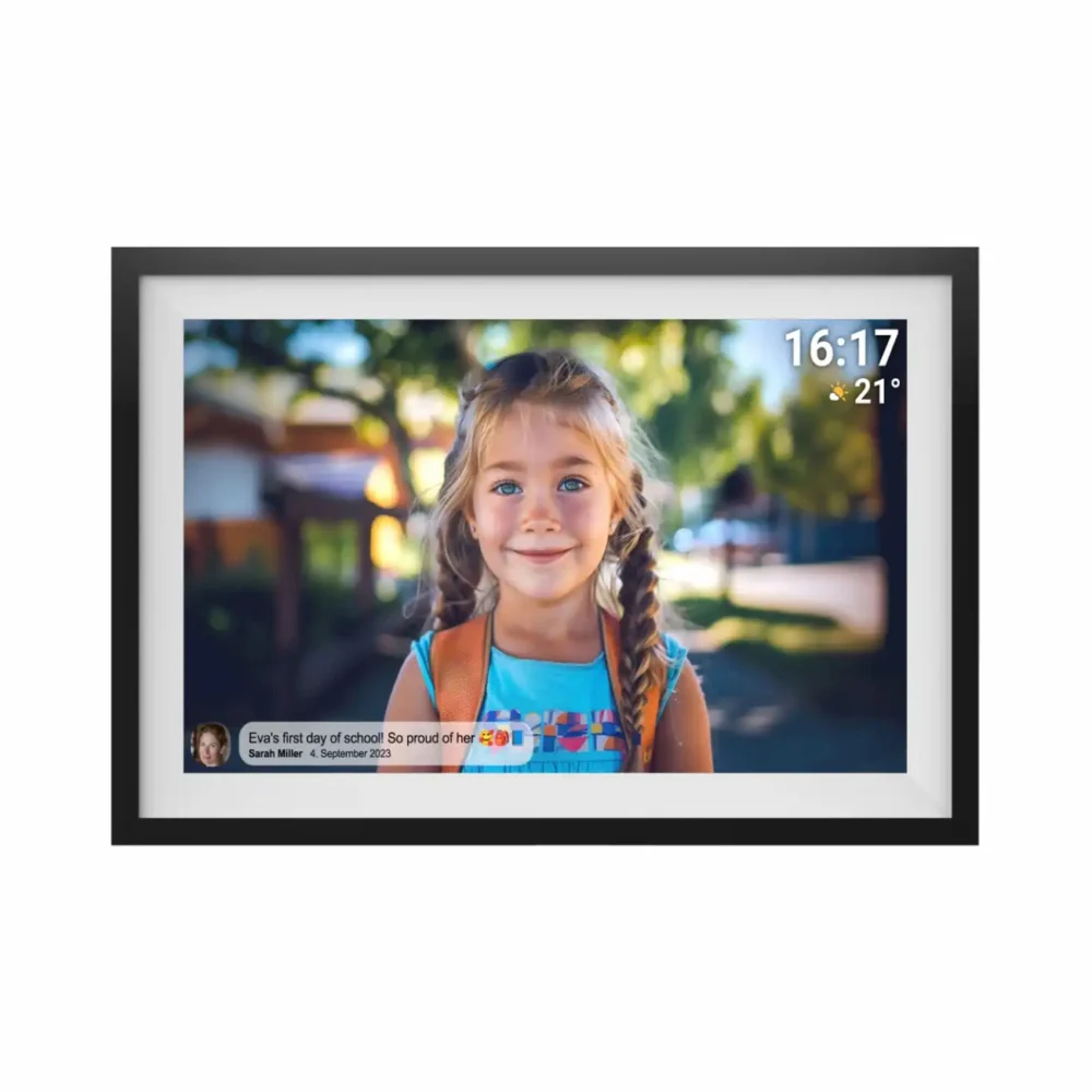 Denver Frameo PFF-1516 15.6" Digital Frame - Blackeng