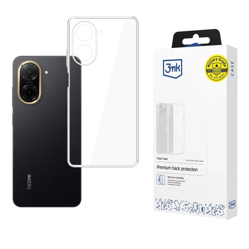 3mk Clear Case for Xiaomi Poco C71 4G / Xiaomi Redmi A5 4G - transparenteng