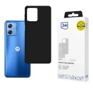 3mk Matt Case for Motorola Moto G54 - Blackeng