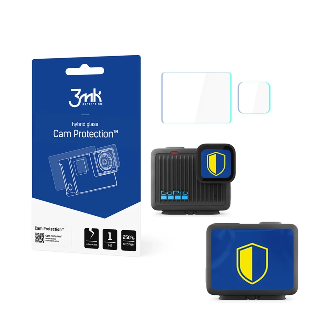 3mk Cam Protection Glass for GoPro HERO 4K (2024)eng