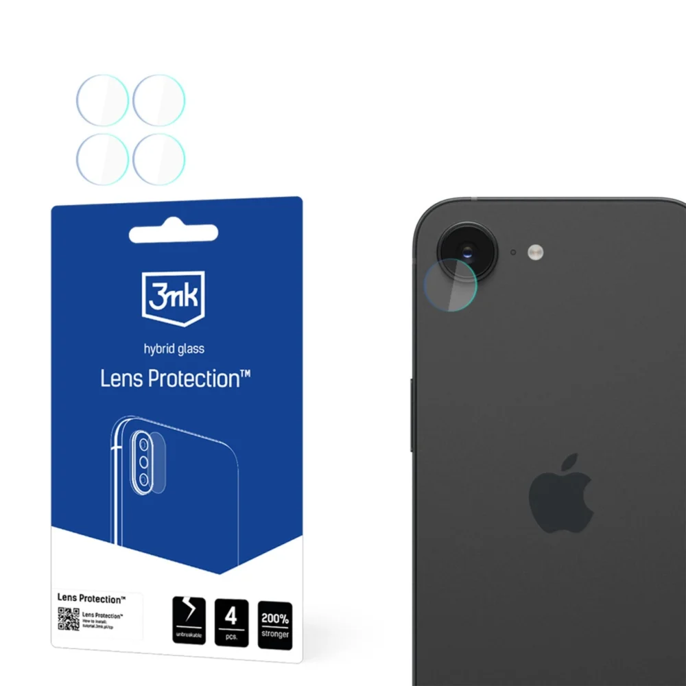 3mk Lens Protection Hybrid Glass for Apple iPhone 16E Camera Lenseng