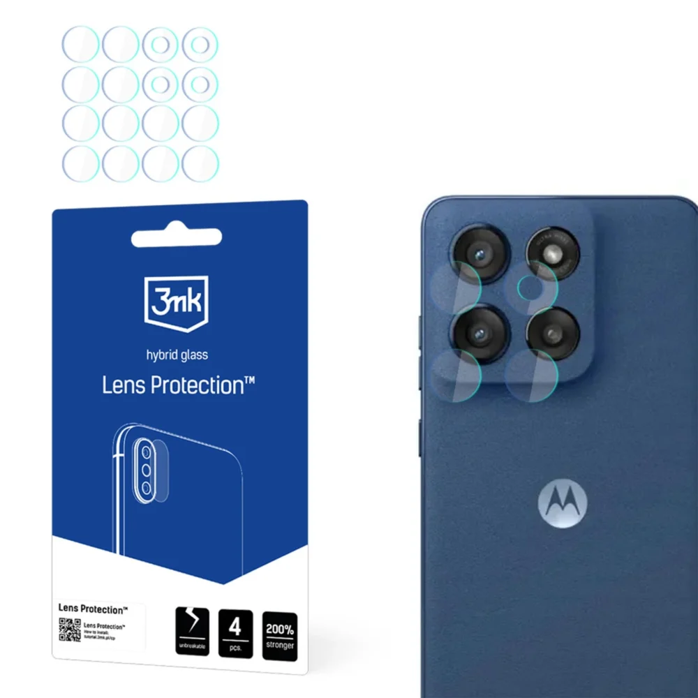 3mk Lens Protection Hybrid Glass for Motorola Edge 60 Stylus Camera Lenseng
