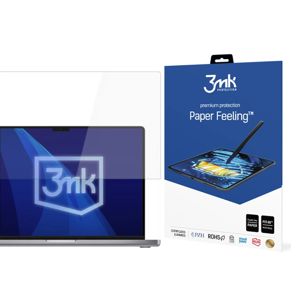 3mk Paper Feeling Protective Film for Apple Macbook Pro 16 M1/M2/M3/M4eng