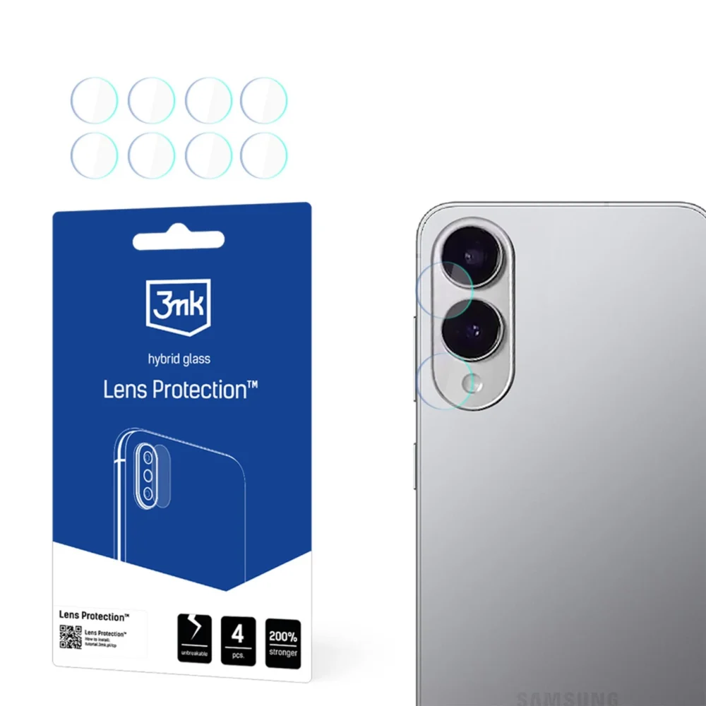 3mk Lens Protection Hybrid Glass for Samsung Galaxy S25 Edge Camera Lenseng