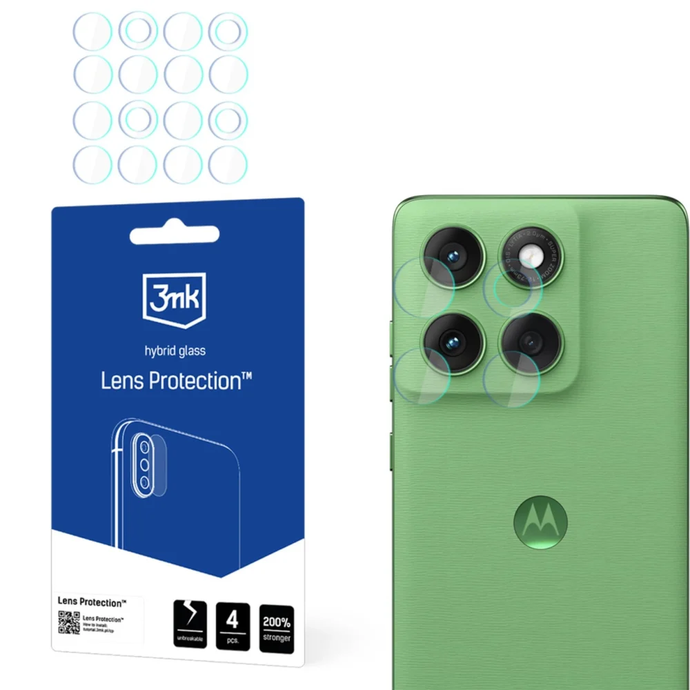3mk Lens Protection Hybrid Glass for Motorola Edge 60 Camera Lenseng