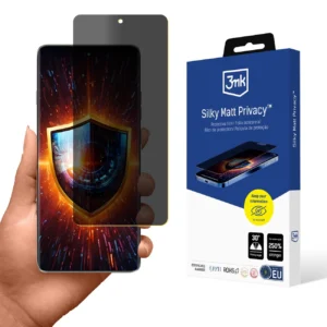 3mk Silky Matt Privacy Privacy Screen Protector for Motorola Edge 60 Proeng