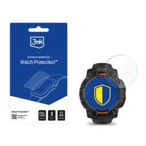 Smartwatch Screen Protector 3mk Watch Protection FlexibleGlass for Garmin Instinct 3 Tactical Edition 45mm (Solar)eng