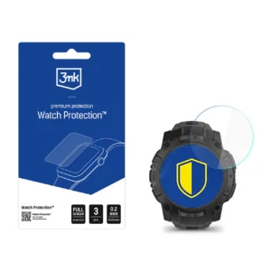 Smartwatch Screen Protector 3mk Watch Protection FlexibleGlass for Garmin Instinct 3 Tactical Edition 50mmeng