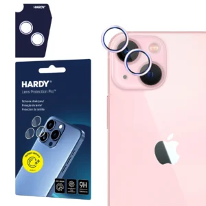 3mk HARDY Lens Protection Pro Glass for Apple iPhone 15 / 15 Plus - Pinkeng