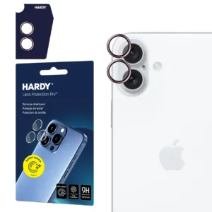 3mk HARDY Lens Protection Pro Glass for Apple iPhone 16 / 16 Plus - Pinkeng