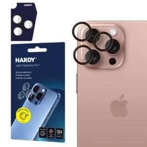 3mk HARDY Lens Protection Pro Glass for Apple iPhone 16 Pro / 16 Pro Max - Browneng