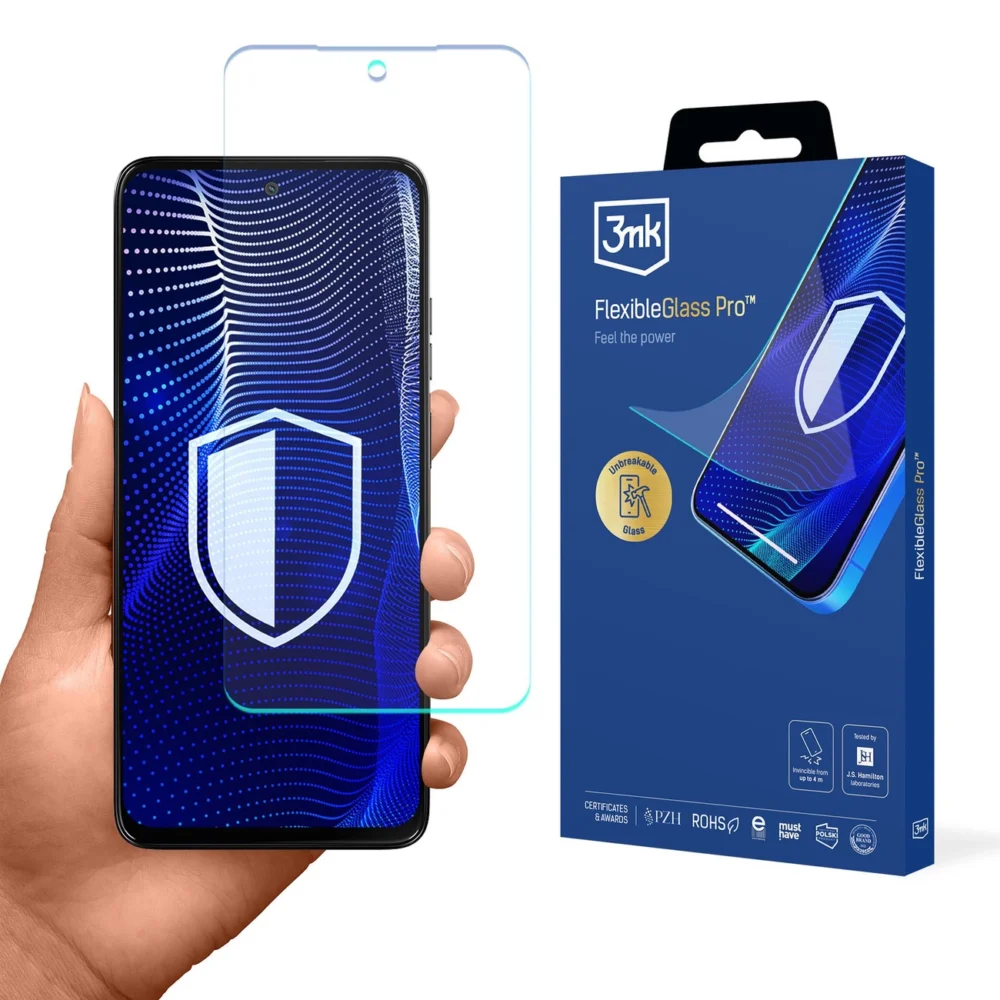Hybrid glass 3mk FlexibleGlass Pro for Motorola Moto G15 / G15 Powereng