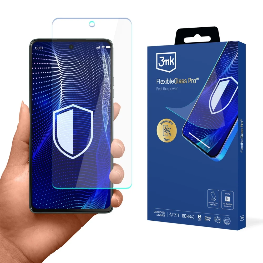 Hybrid glass 3mk FlexibleGlass Pro for Motorola Moto G75eng