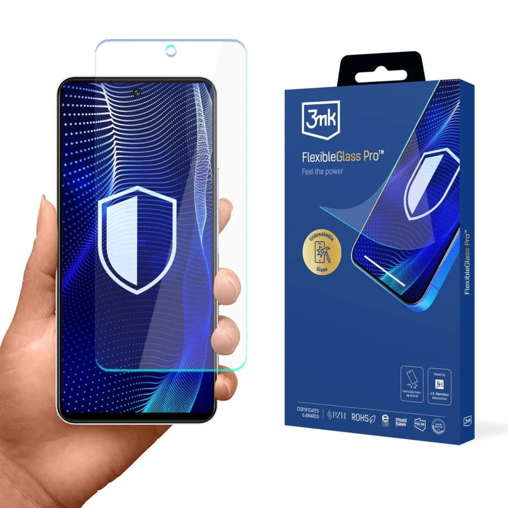 Hybrid glass 3mk FlexibleGlass Pro on Vivo Y19seng