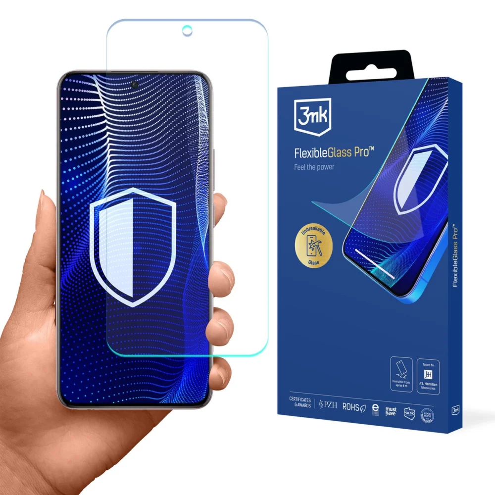 Hybrid glass 3mk FlexibleGlass Pro on Oppo Reno 13eng