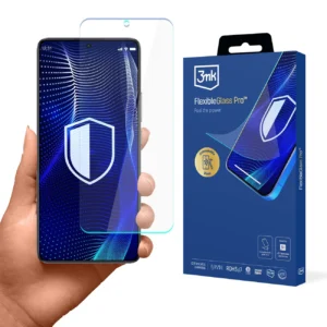 Hybrid glass 3mk FlexibleGlass Pro on XiaomiPoco F6 Proeng