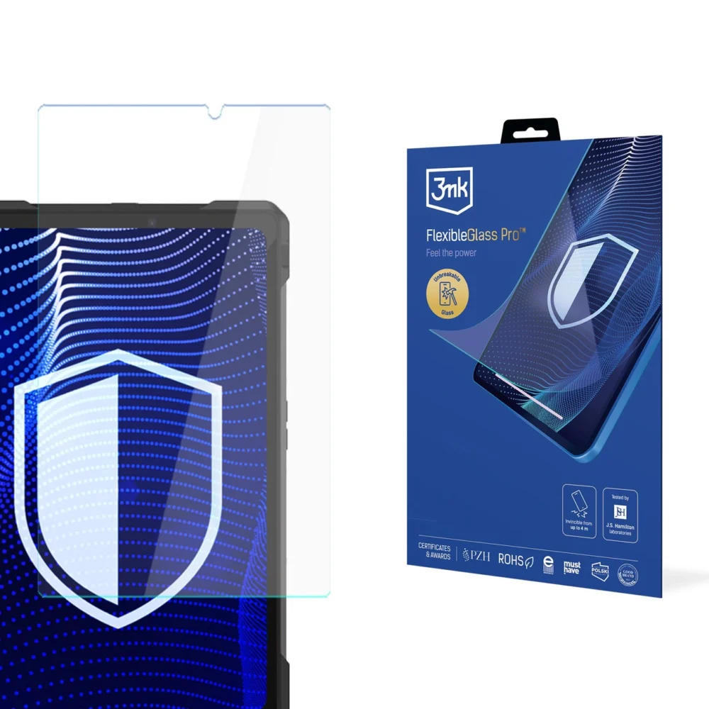 Hybrid glass 3mk FlexibleGlass Pro on Unihertz Tank Padeng