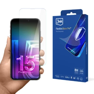 Hybrid glass 3mk FlexibleGlass Pro v2.0 for Apple iPhone 15eng