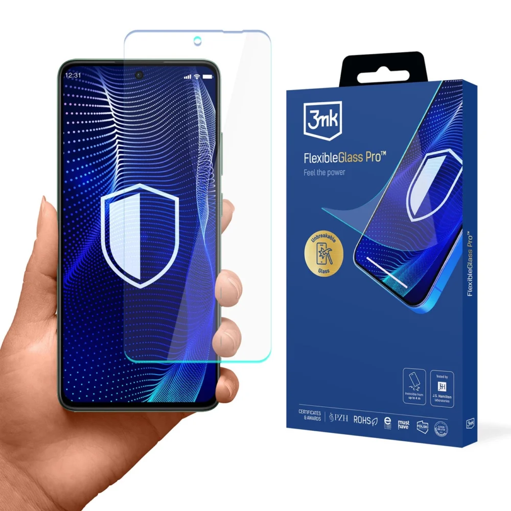 Hybrid glass 3mk FlexibleGlass Pro on Oppo Reno 12 F/Fseng