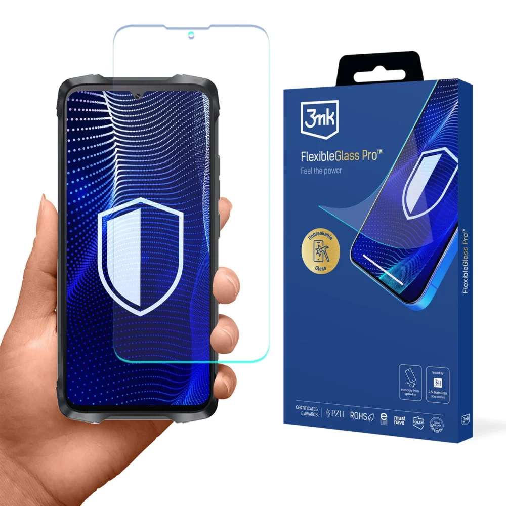 Hybrid glass 3mk FlexibleGlass Pro for Cubot KingKong Power 3eng