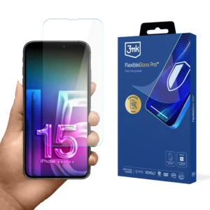 Hybrid glass 3mk FlexibleGlass Pro for Apple iPhone 15eng