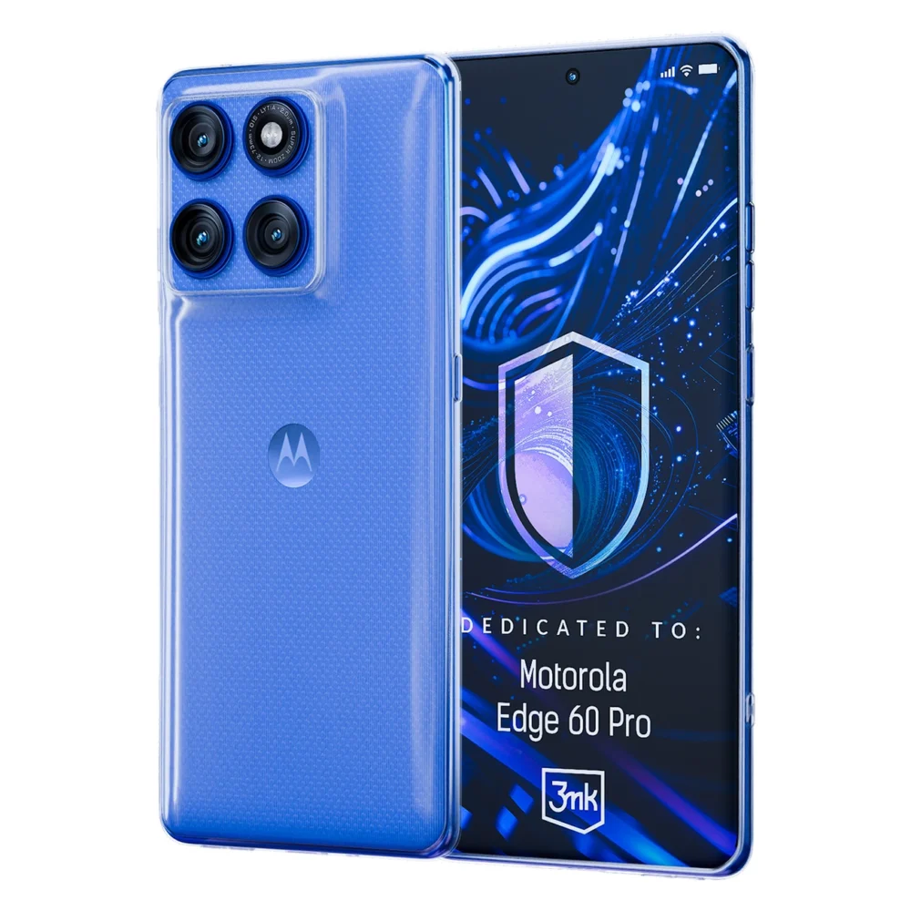 3mk Clear Case for Motorola Edge 60 Pro - transparenteng