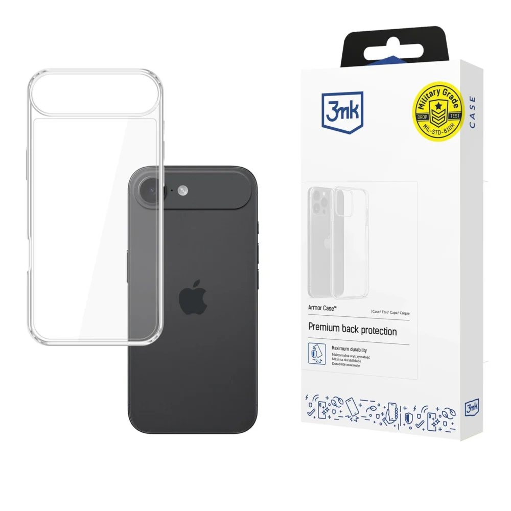 3mk Armor Case for Apple iPhone 17 Air - Transparenteng