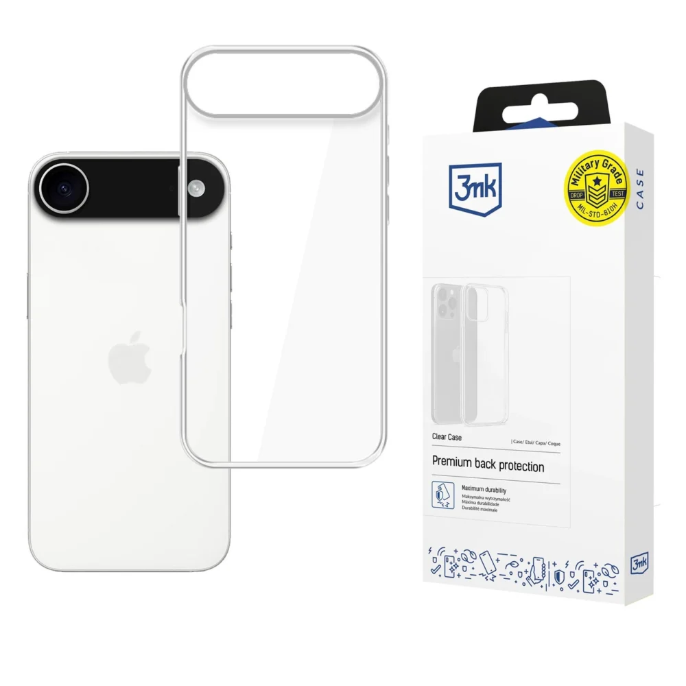3mk Clear Case for Apple iPhone 17 Air - transparenteng