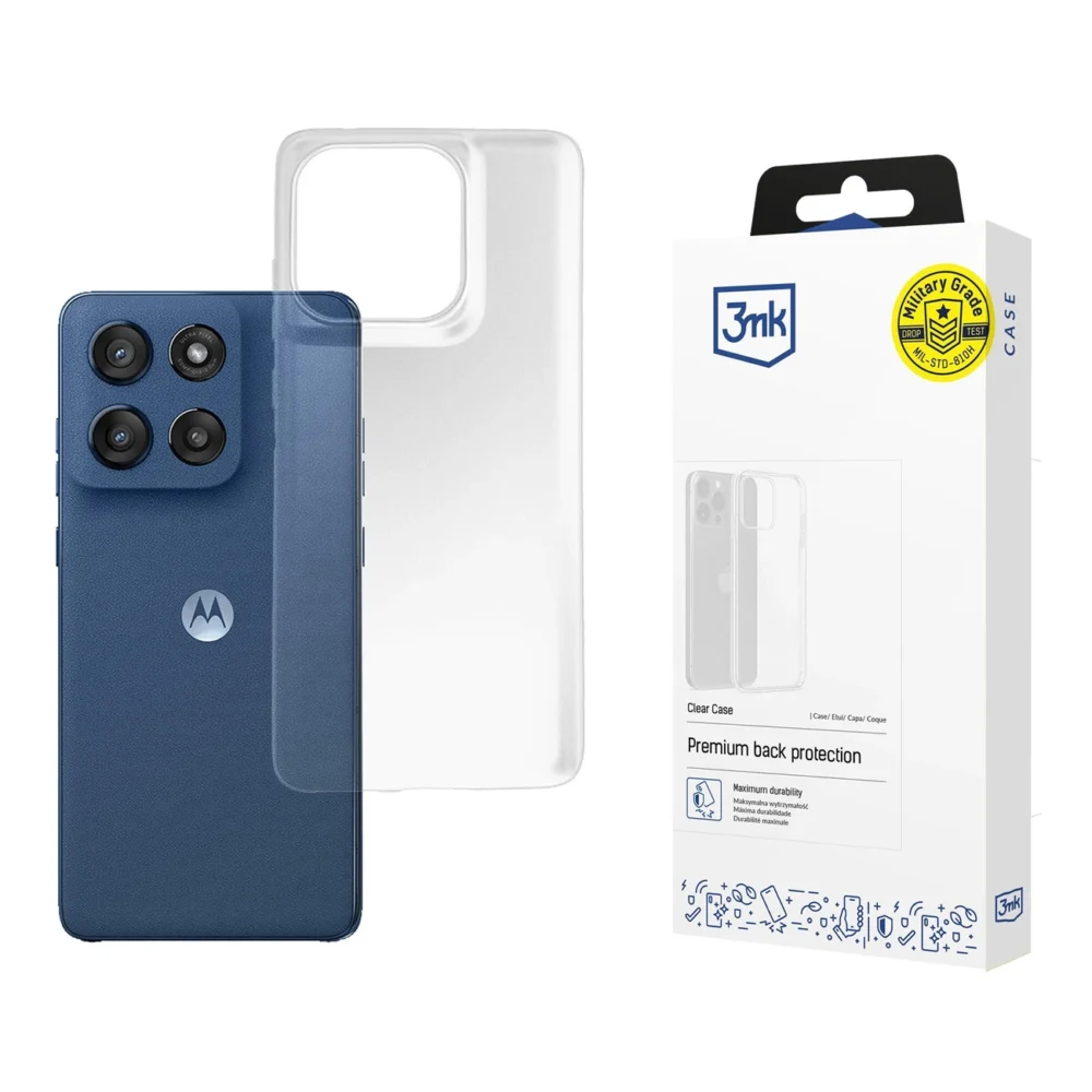 194892_1 3mk Clear Case for Motorola Moto Edge 60 / 60 Fusion - transparenteng